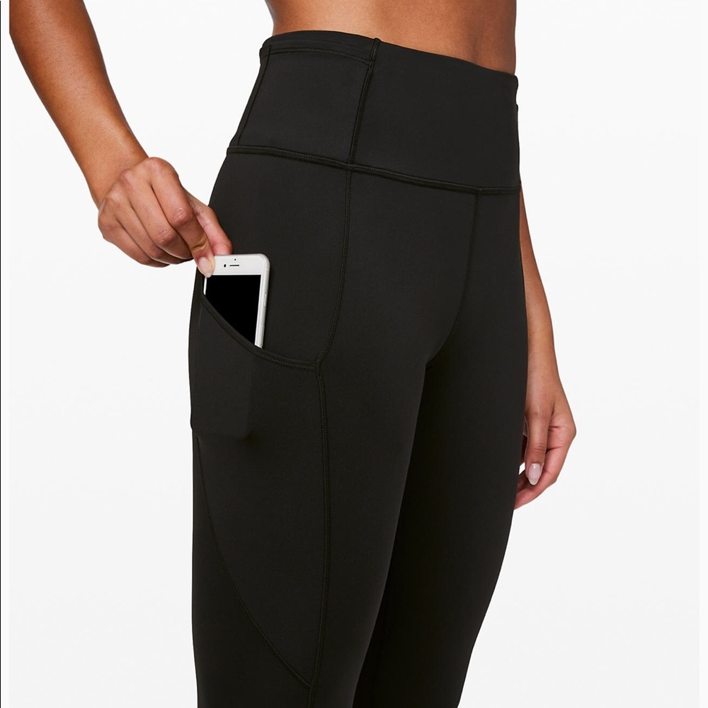 black lulu lemon pants